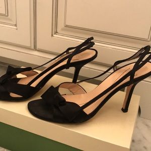 Kate Spade Satin sling backs